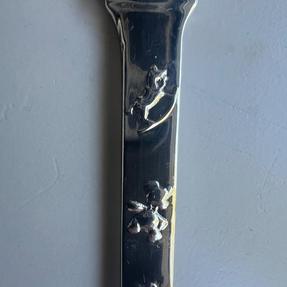 Tiffany and Co Sterling Silver Christmas Spoon - Santa Down the Chimney- - Picture 6 of 16